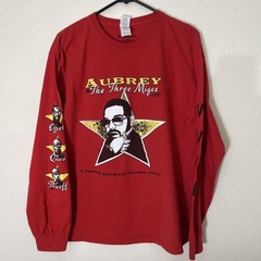 Drake Aubrey & The Three Migos 2018 Scorpion Tour Long Sleeve Shirt Red Large