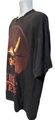 VTG Public Enemy Flavor Flav Shirt Men 2XL Black Short Sleeve Viking Hat 2009