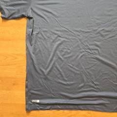 Quiksilver Surf Tee Shirt Mens Large Short Sleeve Loose Fit Rash Guard Blue L