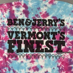 Vintage Cherry Garcia Ben & Jerry’s Shirt Men’s Medium Tie Dyed Grateful Dead