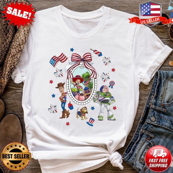 Toy Story 4th of July 2026 to 250th and Beyond T-Shirt, S to 5XL FREE SHIPPING