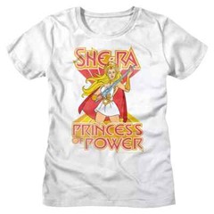 SHE-RA PRINCESS OF POWER T-SHIRT Retro Style MOTU He-Man 80’s Cartoon NEW