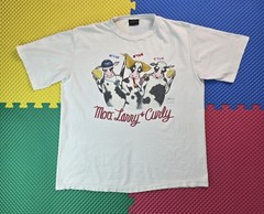 Changes Vintage 1987 Three Stooges Cow Graphic Promo T Shirt Mens Size XL