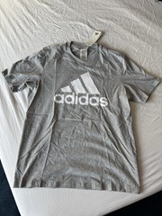Gray Men’s Adidas T-shirt In A Size M New with Tags 100% Cotton