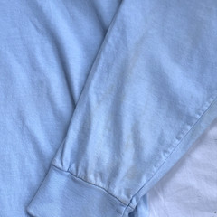 VERO T-shirt Mens Large Seahorse Lane Vero Beach Long Sleeve UPF Blue FLAW