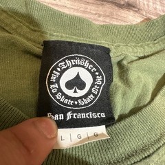 Thrasher Skateboard Magazine Logo T-Shirt – Olive Green