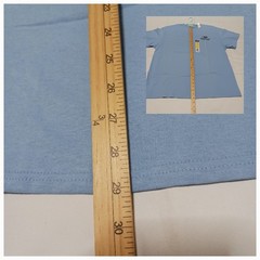 Mossy Oak Men’s Fishing T-Shirt Outdoors Sportsman Lightblue 2XL 50-52 summer