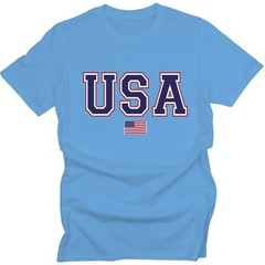Patriotic American USA Graphic Tee | USA T-shirt | USA Flag T-shirt