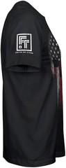 Fantastic Tees American Patriotism USA Flag Skull Men’s T-Shirt
