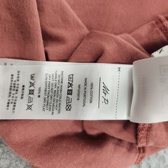 Mr Porter T-Shirt Mens XXL Pink Short Sleeve Stretch Cotton Portugal Made *Spot*
