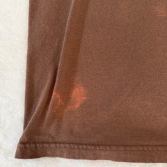 VTG Y2K Clear Vision Drama Co. T-Shirt Bears Love Mean Kids Biblical Sz L Brown