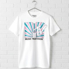 MTV Art Deco Sunset Logo Men’s T Shirt
