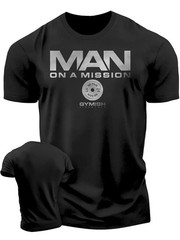 Men Gym T-Shirt Workout Fitness Training Tee Breathable Muscle Shirt Running