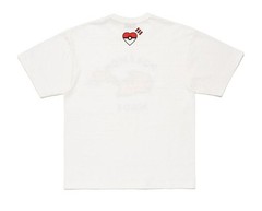 Human Made POKEMON MADE GRAPHIC T-SHIRT #1 White Pikachu Size Small FS