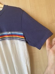 rare 70s 80s HANG TEN Surf made in USA VINTAGE Bare feet logo t-shirt men’s L