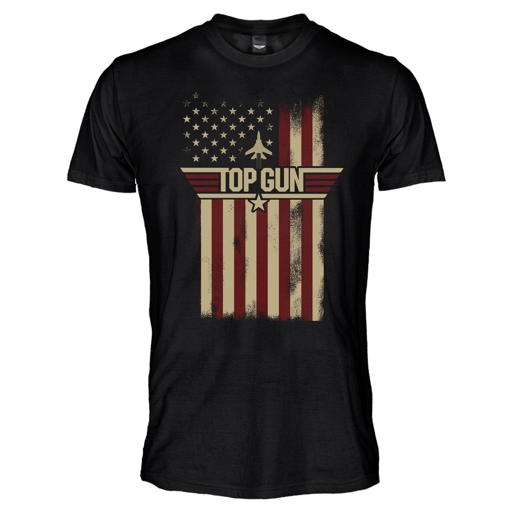 Official Tom Cruise Film Cult Adult Original T-Shirt Top Gun Jersey T-Shirt