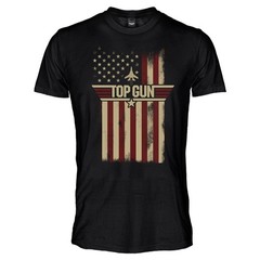 Official Tom Cruise Film Cult Adult Original T-Shirt Top Gun Jersey T-Shirt