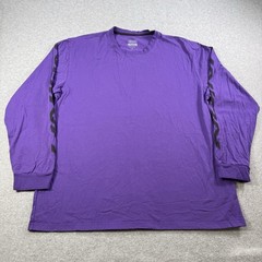 Union Bindings LS Purple T Shirt XL Crewneck Sleeve Logos Cotton Made in Italy
