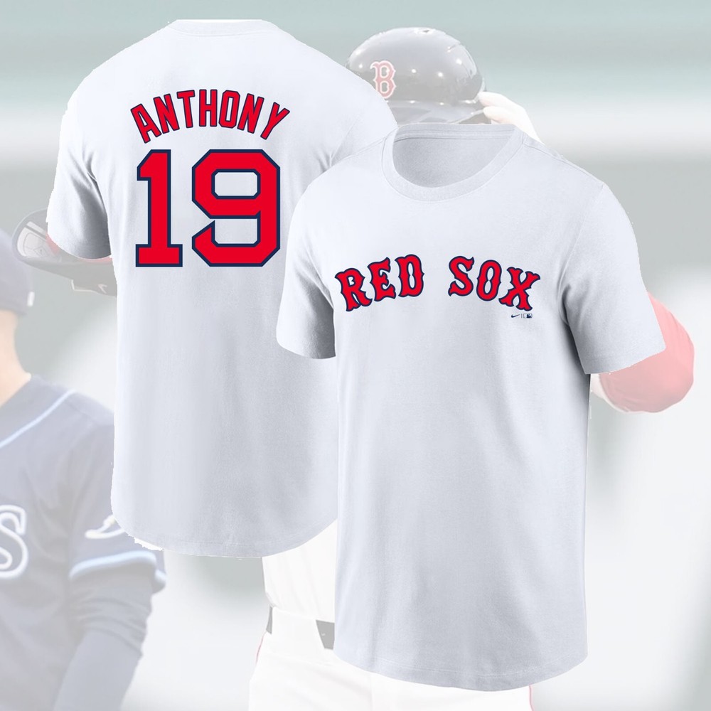 HOT ITEM – Roman Anthony #19 Boston Red Sox 2025 Name & Number Fastship For Fans