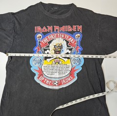 Iron Maiden Vintage T-Shirt The First Ten Years XL 1990