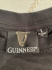 Guinness Black Toucan Graphic T-Shirt Lovely Day For A Guinness Relaxed Men’s L