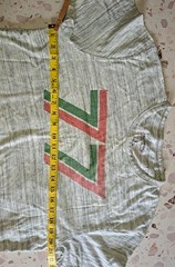 Lucky Brand Rally T Shirt Castrol Autosport 77 L Double Sided Gray Marled