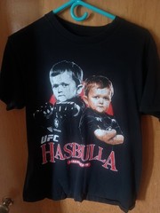 Official UFC Hasbulla Magomedov Black T-Shirt Medium