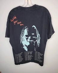 Travis Scott Astroworld Merch Wish You Were Here Head Tour Dates Tee Shirt Large