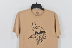 Men’s ’47 Minnesota Vikings T-Shirt In Dusted Khaki Size Medium
