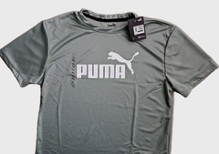 PUMA Logo Men’s Dry Cell Short-Sleeve T-Shirt Green Size Large NEW