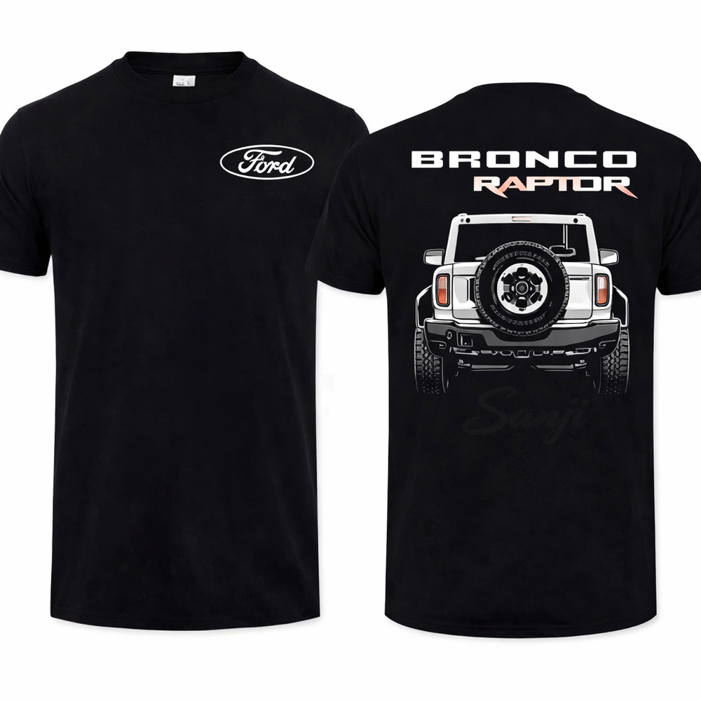 Off Road 4×4 SUV Truck T-Shirt Rear View Retro Vehicle Graphic Tee