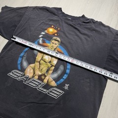 Vintage Sable Blow Me Away WWF Wrestling T Shirt 90s Size XXL Faded USA