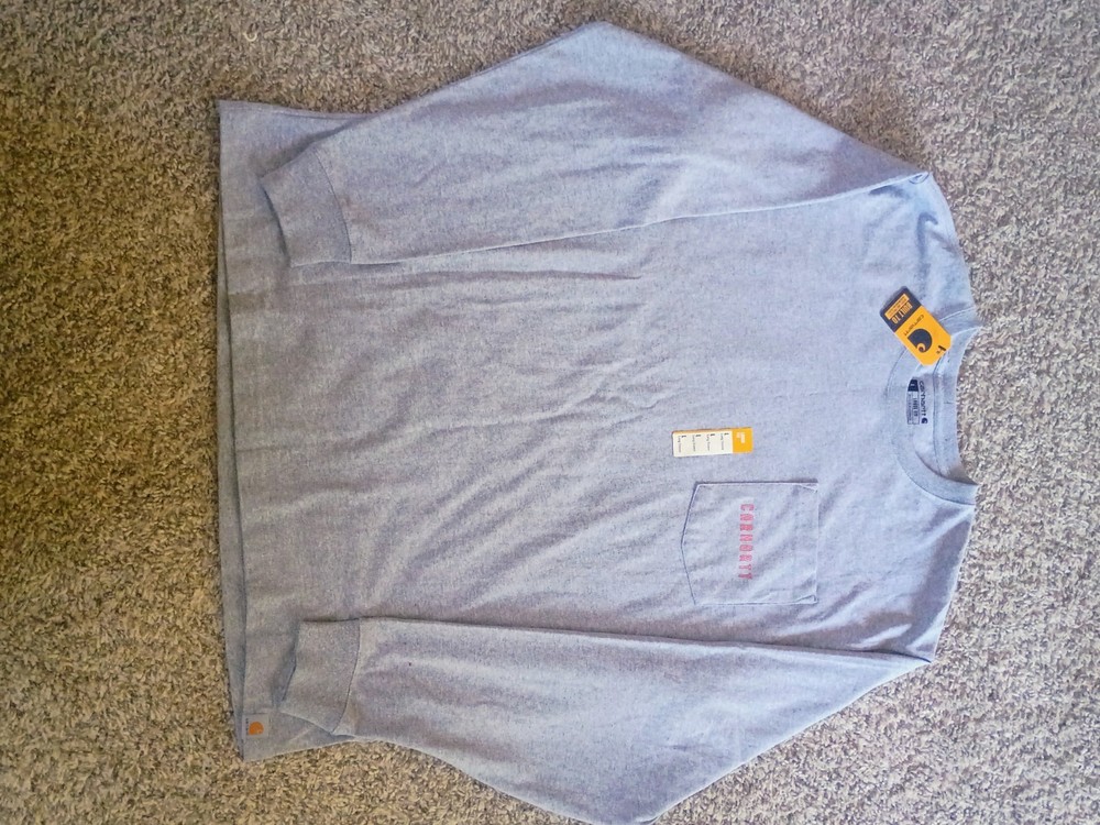 Carhartt Built Tough Since 1889 Long-Sleeve T- Shirt Men’s Large