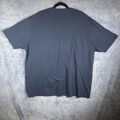 Hawx Men’s Blue Short Sleeve Work Gear USA Size 2XL Everyday Casual Cotton Blend