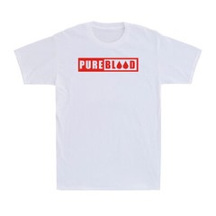 Pure Blood #Pureblood Funny Vaccine Saying Gift Vintage Men’s T-Shirt Black Tee