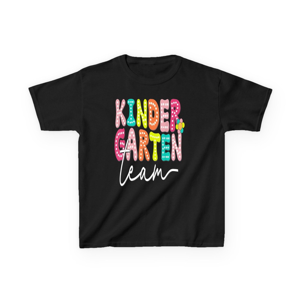 Kindergarten Team Teacher Back To School Squad T-Shirt