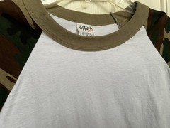 Shaka Active Men’s 100% Cotton White Camouflage T-Shirt Brand New Size Large