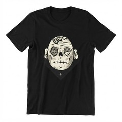 Scary Funny Cool Skull Head Halloween Party Gift Tee Idea T-shirt