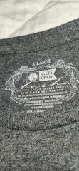 Salty Crew Men’s Gray Graphic Logo Crew Neck Long Sleeve T-Shirt XL