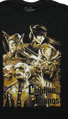 Marvel Avengers Infinity War Mens The Children of Thanos Shirt New Large