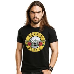 Guns N’ Roses Official Logo T-Shirt Jersey Original Black Rock T-Shirt