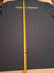 The Late Show With Stephen Colbert Last Show Tee Shirt – Large