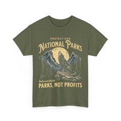 Protect Our National Parks Defund Doge Parks Not Profits Women Men T-shirt