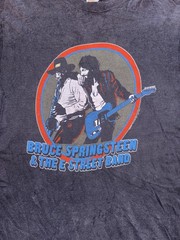Vintage 1980 Bruce Springsteen E Street Band World Tour T Shirt Hanes USA L