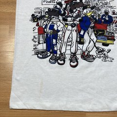 Run DMC Shirt XS Vintage 80s 90s Disney Parody Cartoon Chillin Hip Hop Rap Tee