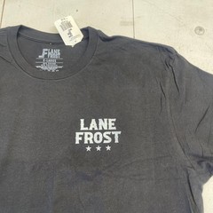 Lane Frost Shirt Mens XL Black America Forever Legends Never Die Graphic Tee