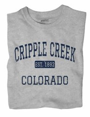 Cripple Creek Colorado CO T-Shirt EST