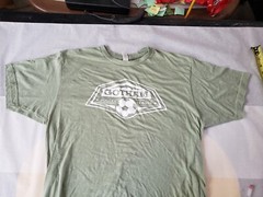tultex 241 Light Green Gotham Soccer League T-Shirt sz. L