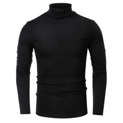 Men’s Thermal Turtleneck Shirts Long Sleeve Pullover Sweater Top Base Layer Warm