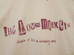 M/L Vtg 90s Love Monkeys Thrashed Distressed Grunge Reggae Rock Band T-Shirt